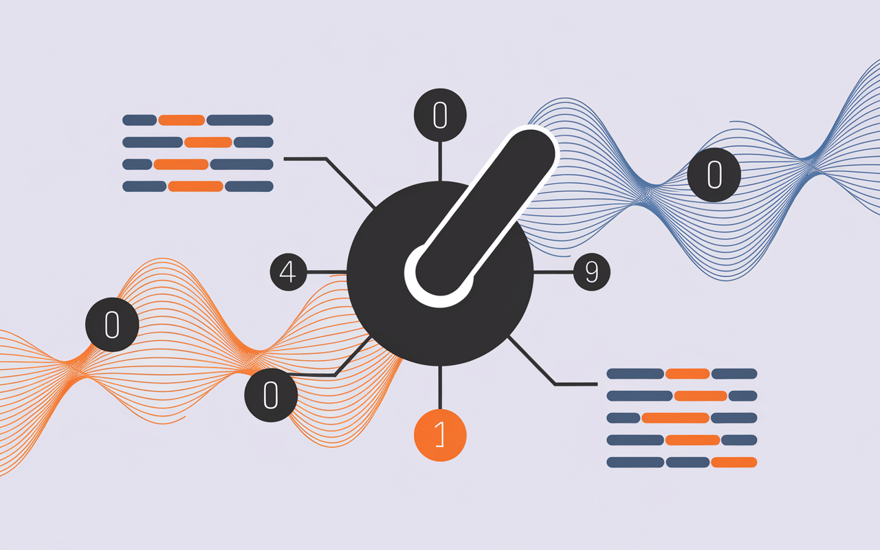 c est quoi un bits interrupteur 0 1