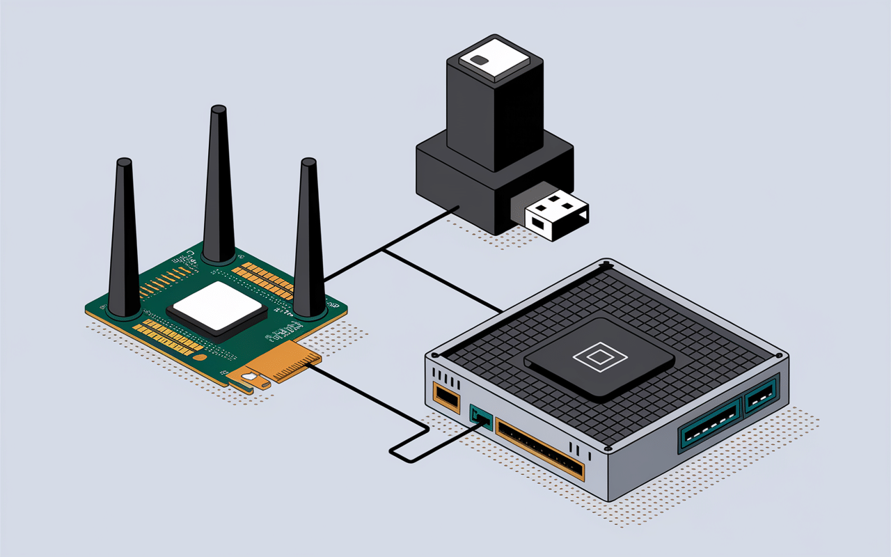 comparatif carte wifi pc fixe pcie usb