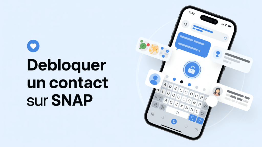 comment débloquer quelqu’un sur snap bouton smartphone