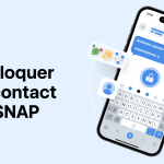 comment débloquer quelqu’un sur snap bouton smartphone
