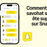 illustration smartphone comment savoir si quelqu'un nous a supprimé sur snapchat