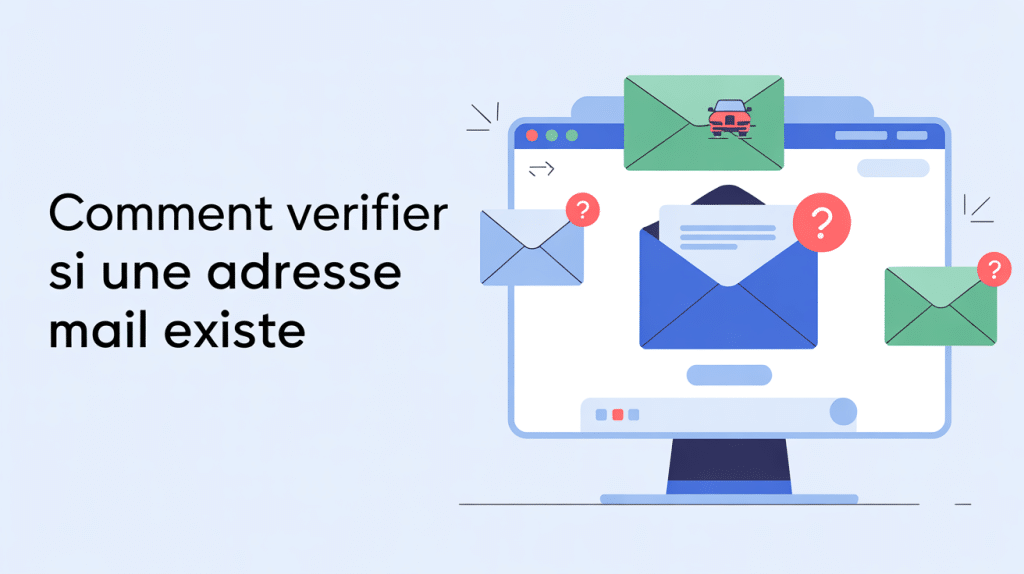 Comment savoir si une adresse mail existe image écran de messagerie