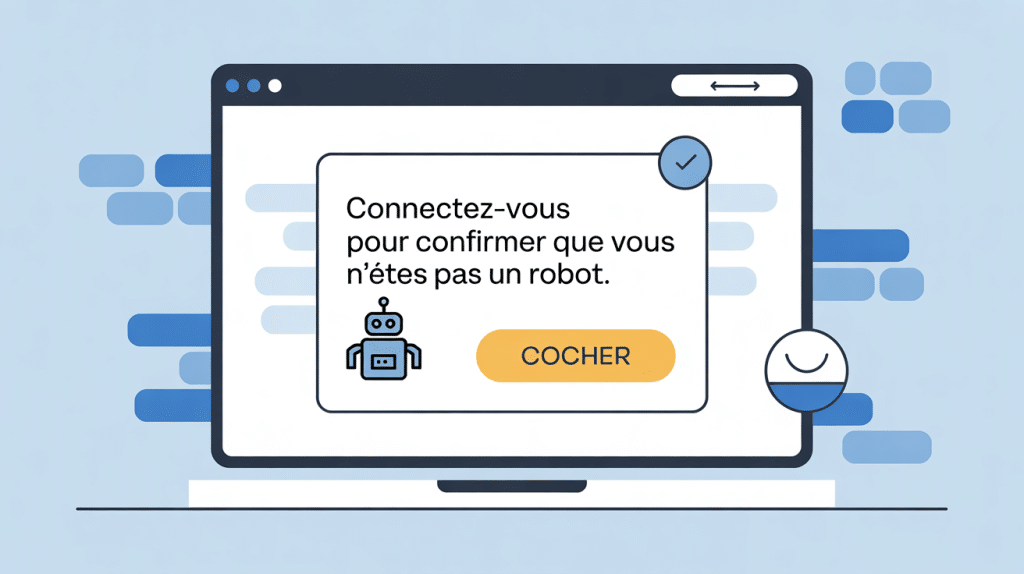 écran vérification connectez-vous pour confirmer que vous n'êtes pas un robot youtube