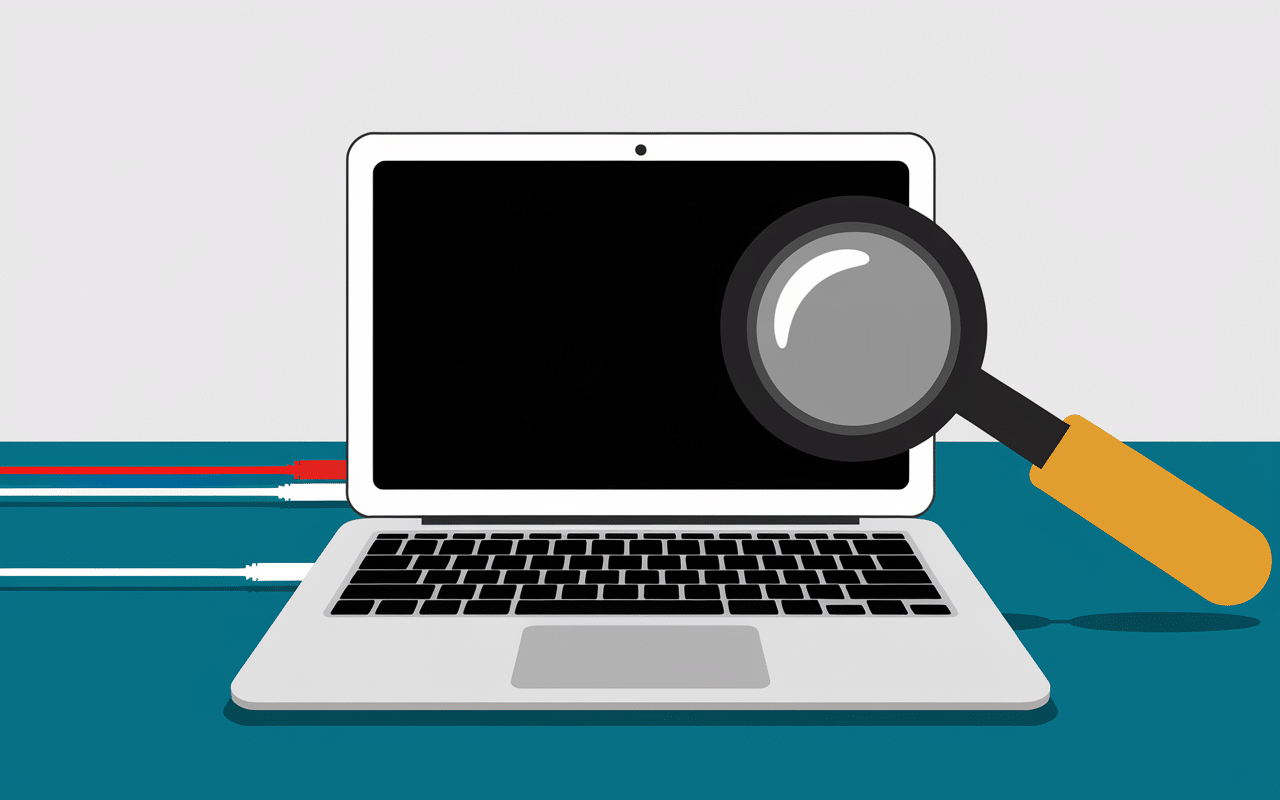 diagnostiquer mon ordinateur portable s'allume mais l'écran reste noir