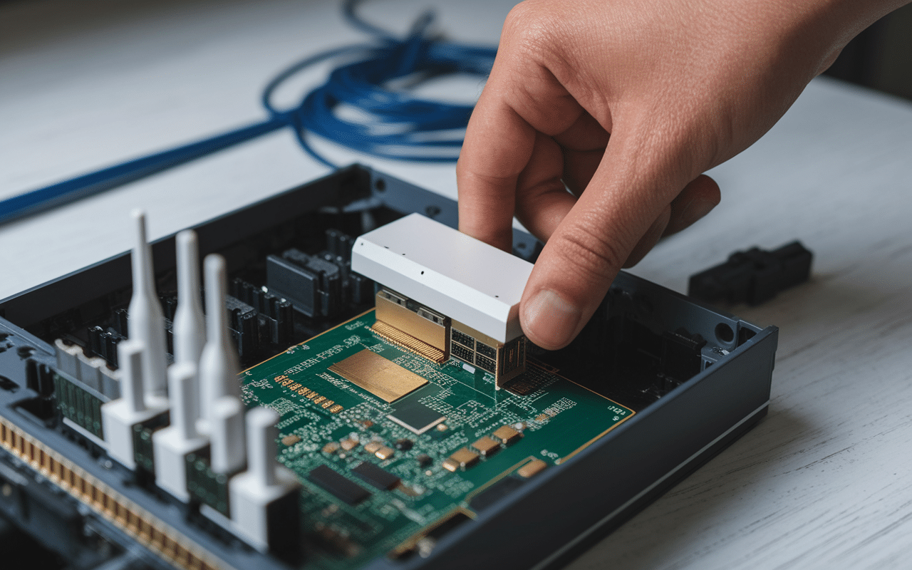 installation carte wifi pc fixe antennes