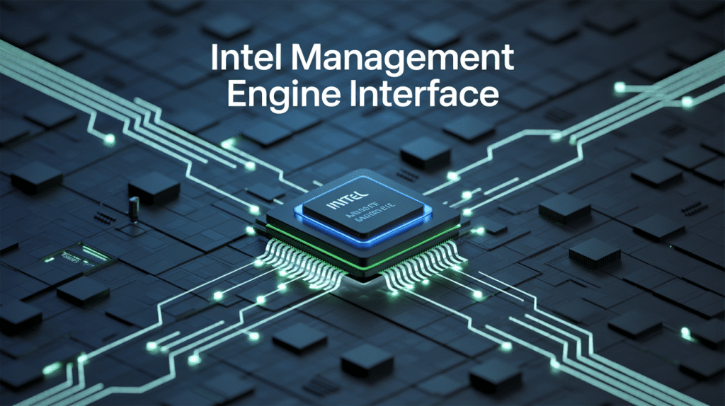 intel management engine interface c'est quoi, illustration processeur ordinateur moderne