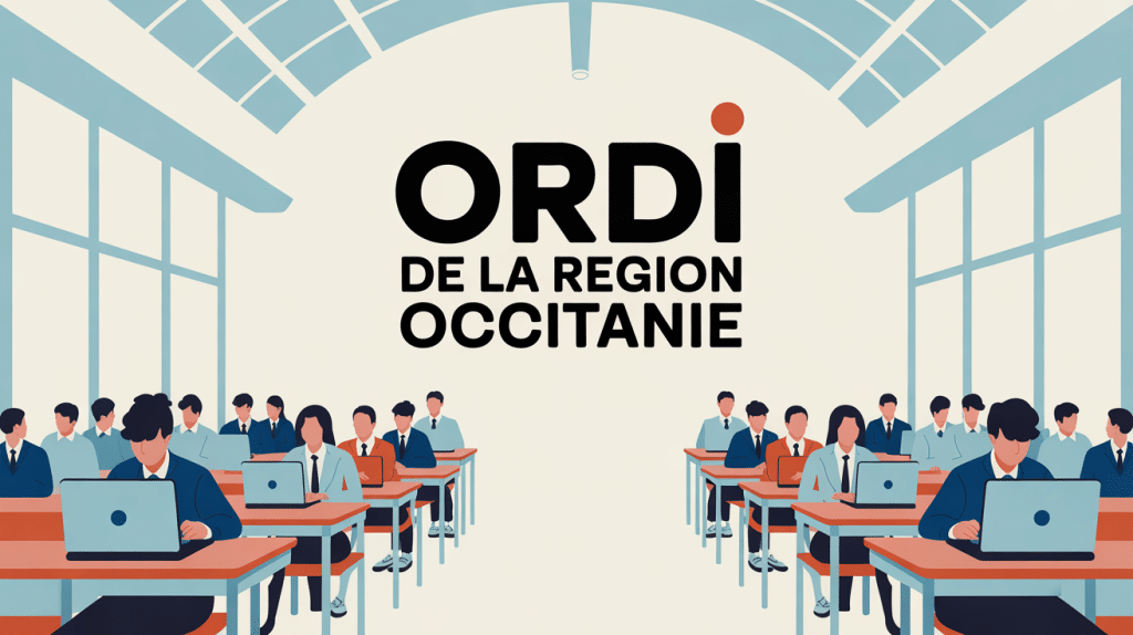 l ordi de la région occitanie élèves lycéens ordinateurs