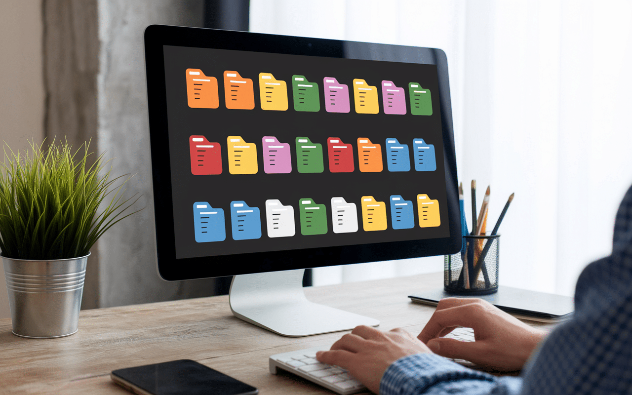 Interface ls fichiers dossiers Linux