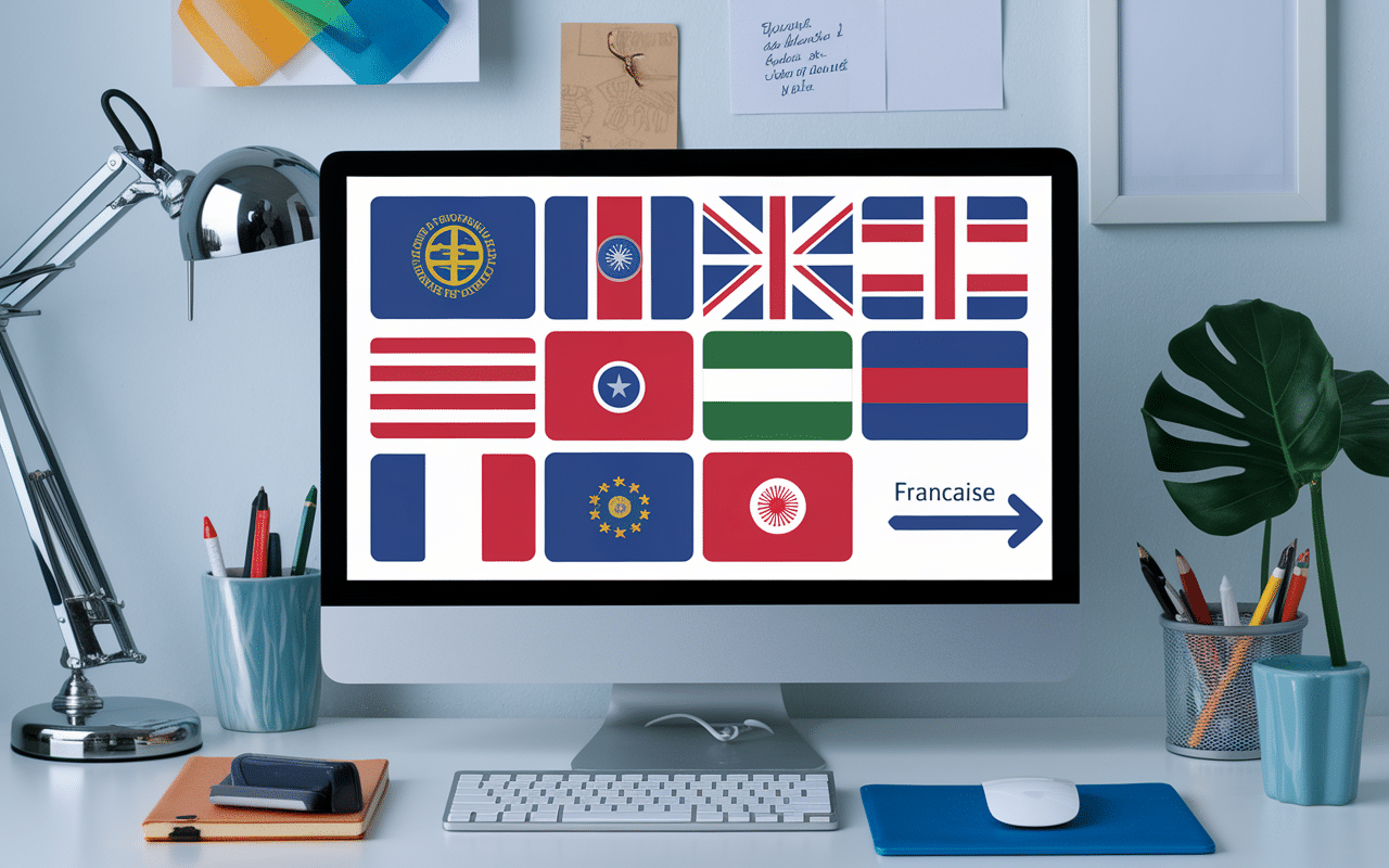 Mettre en francais firefox avec menu langue