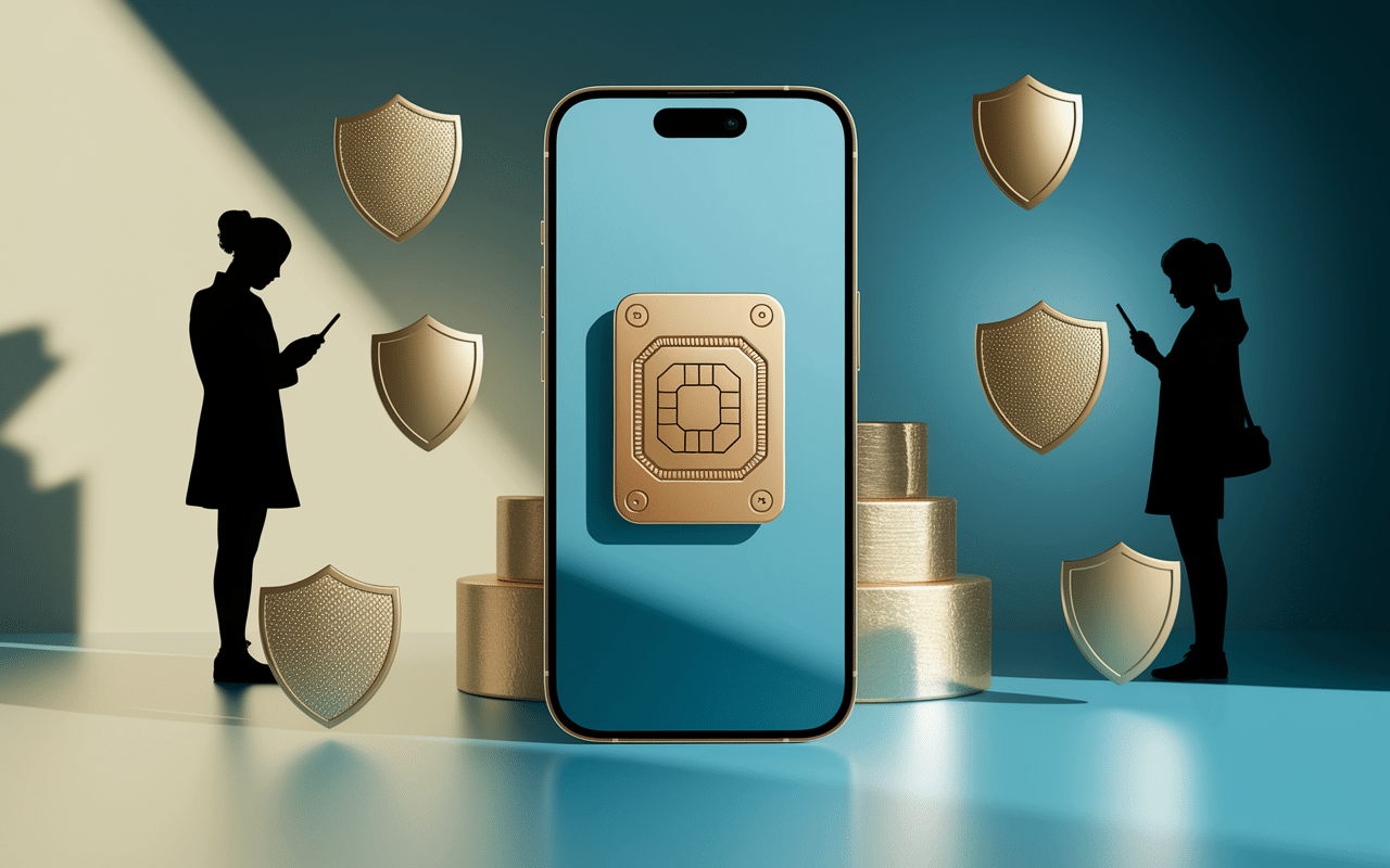 modifier code pin carte sim iphone proteger donnees mobile