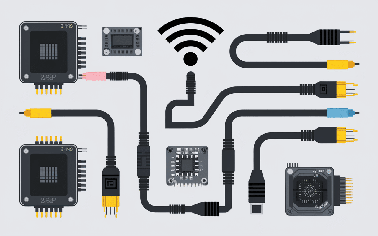 schema technique types network interfaces ethernet wifi