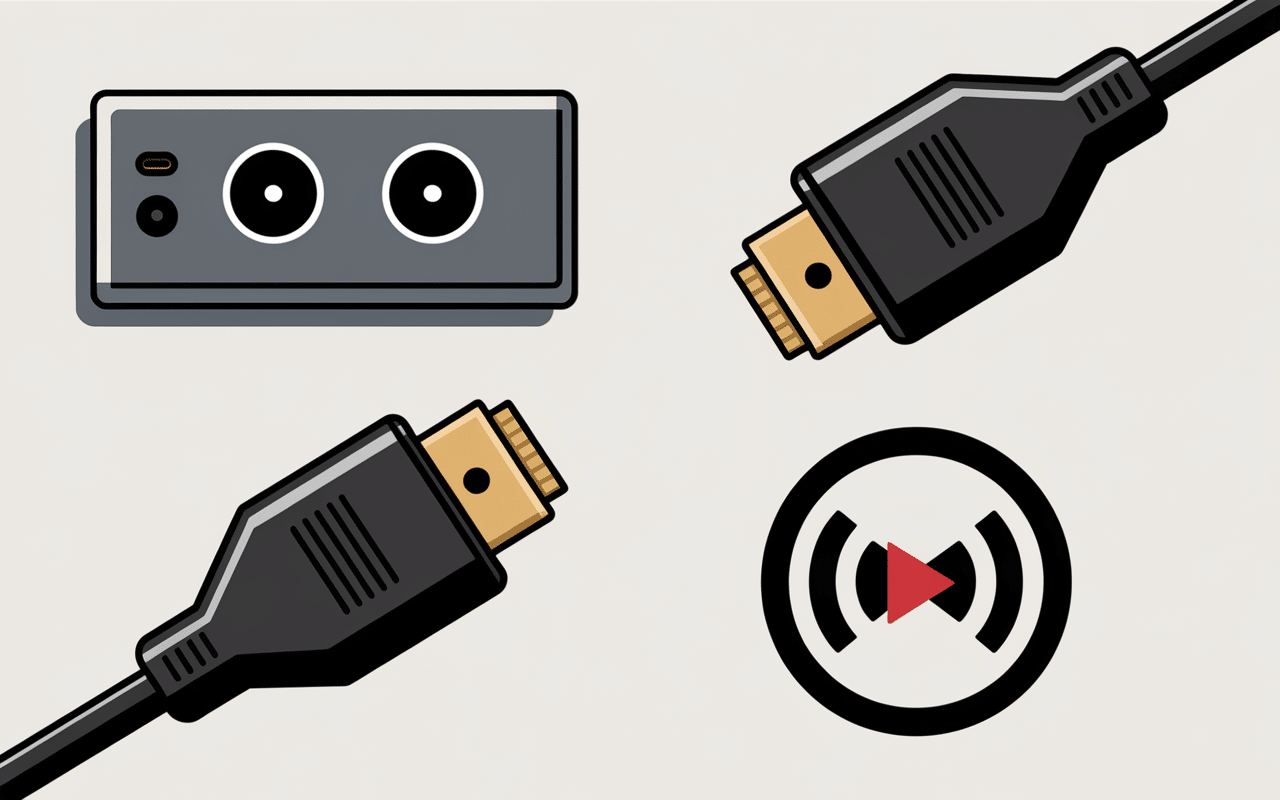 pas de son sur tv avec hdmi schema technique cable