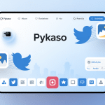 Pykaso interface web capture tweet image