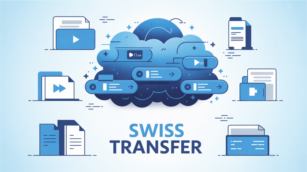 Swiss Transfer envoi fichiers volumineux cloud