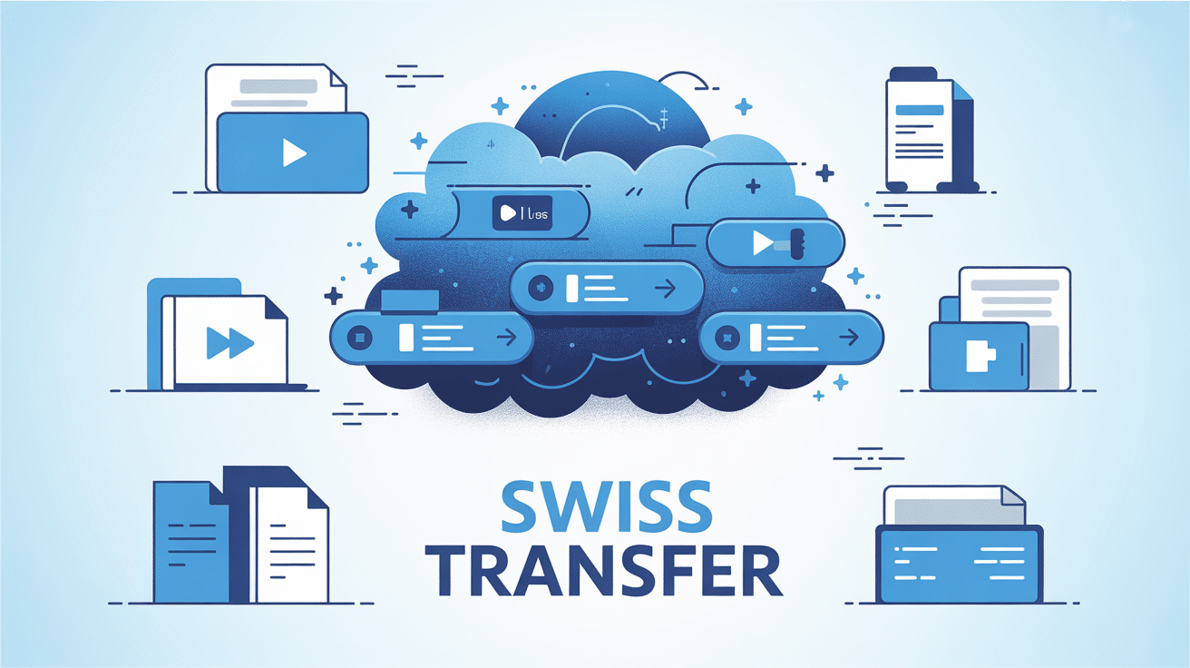 Swiss Transfer envoi fichiers volumineux cloud