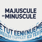 Transformer majuscule en minuscule avec texte animé