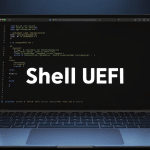écran avec uefi shell en terminal