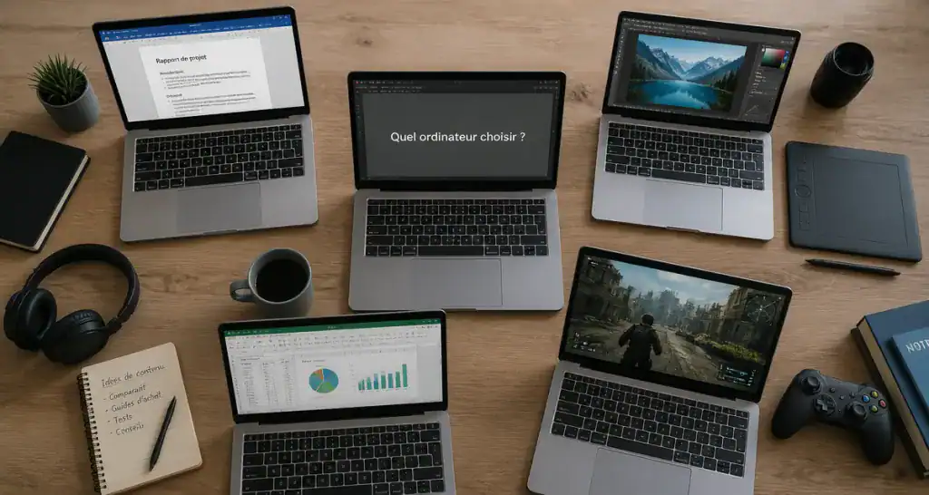Quel ordinateur choisir ? 4 profils d’usage pour éviter les erreurs de configuration