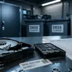 Recyclage matériel informatique professionnel avec certificat DEEE