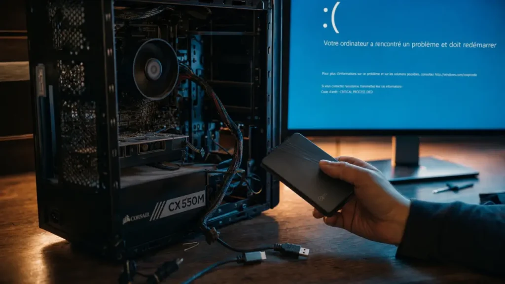 Écran bleu Windows 10 : codes d’arrêt, mode sans échec et réparations sûres