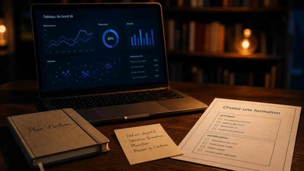 Choisir une formation IA sur choisir-formation.com : niveau, formats, prérequis et certifications à vérifier