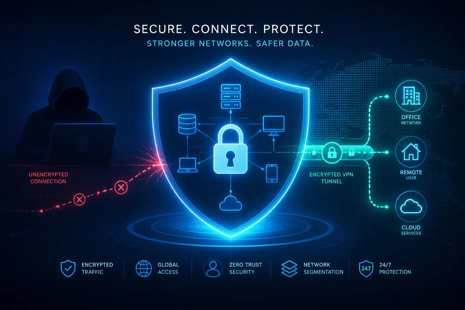 Intrusions : VPN, segmentation et admin sous contrôle