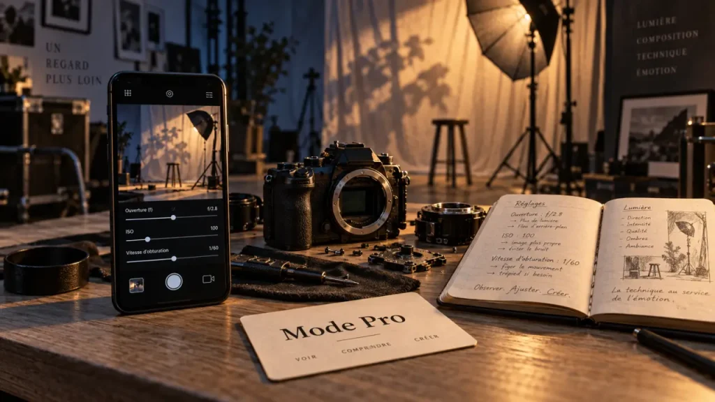 Photographe smartphone : maîtrisez les réglages manuels pour des clichés professionnels
