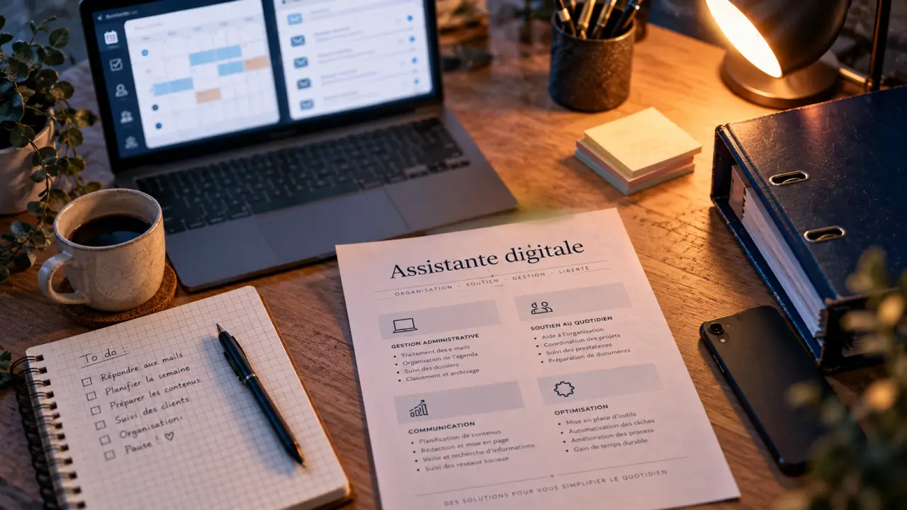 Devenir assistante digitale : offre rentable, bureau et outils numériques