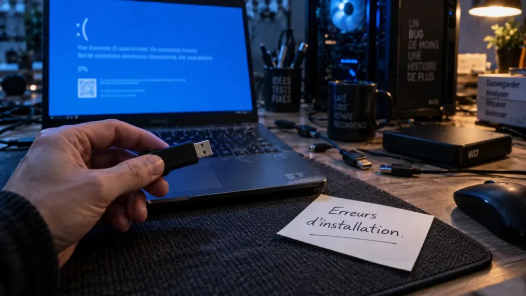 Windows 10 : les pilotes et la clé USB sont souvent à l’origine d’une installation bloquée